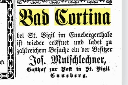 Aqua Bad Cortina - Curtina 1315: mineral water and historic baths