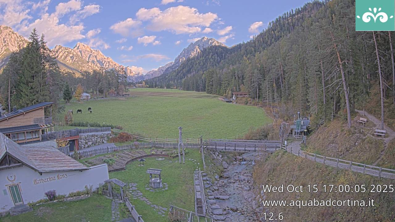 immagine della webcam nei dintorni di San Martino in Badia: webcam San Vigilio di Marebbe