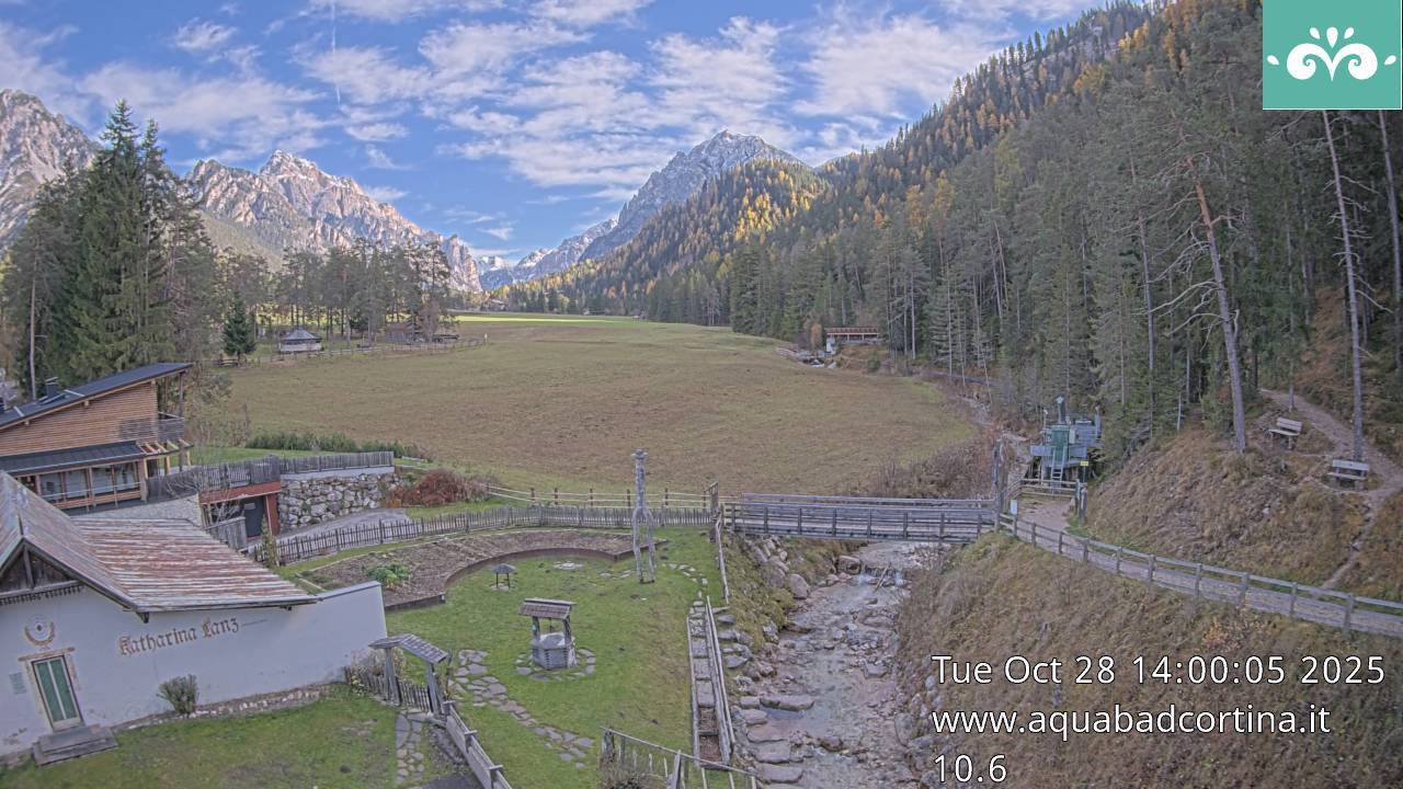 immagine della webcam nei dintorni di Brunico: webcam San Vigilio di Marebbe