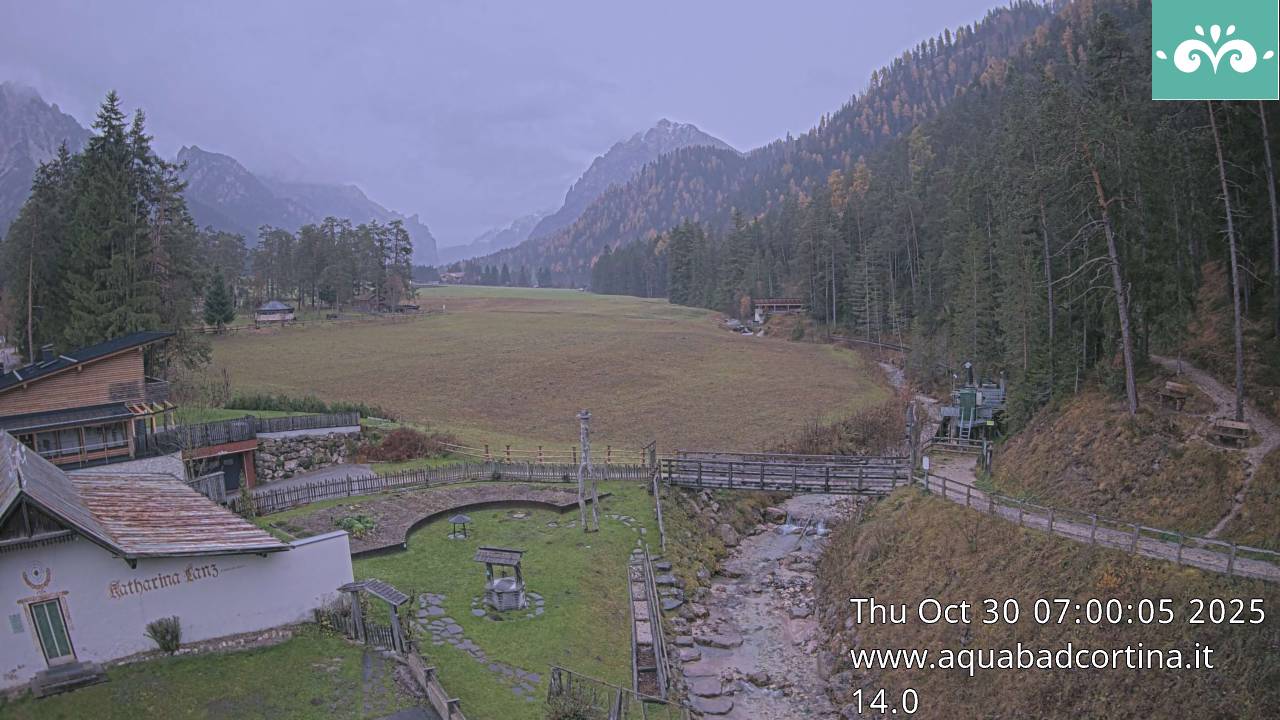 immagine della webcam nei dintorni di Braies: webcam San Vigilio di Marebbe