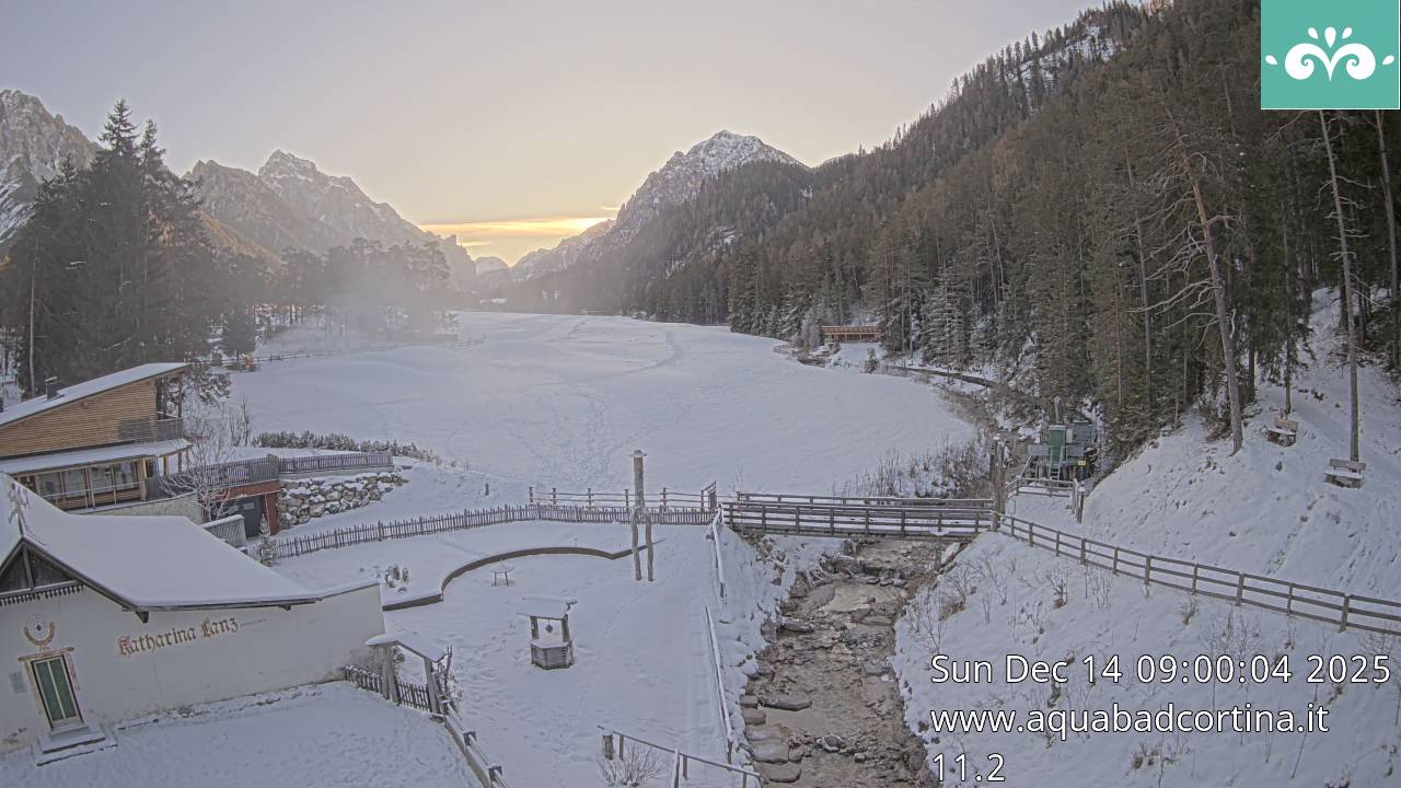 immagine della webcam nei dintorni di Plan de Corones: webcam San Vigilio di Marebbe