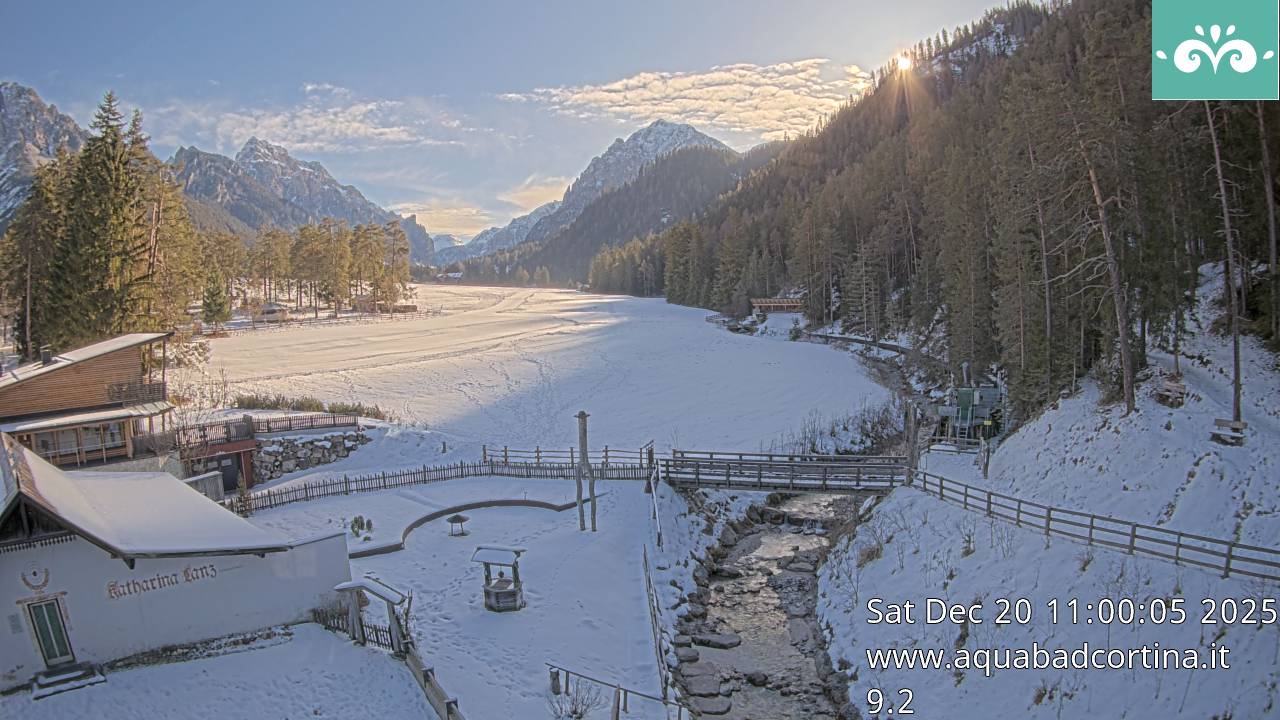immagine della webcam nei dintorni di Selva dei Molini: webcam San Vigilio di Marebbe