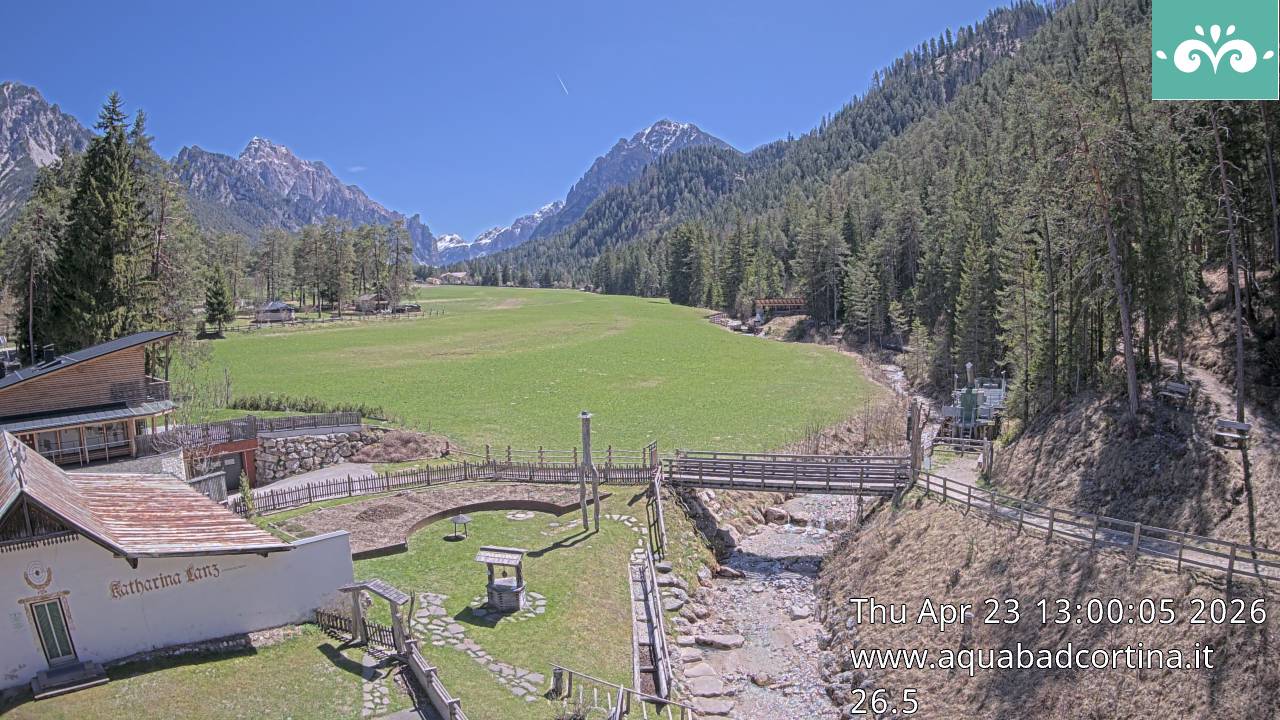 immagine della webcam nei dintorni di Brunico: webcam Marebbe