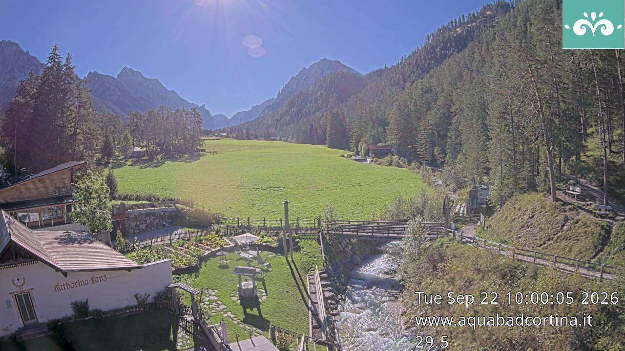 Webcam San Vigilio di Marebbe – verso Fanes-Senes-Braies
